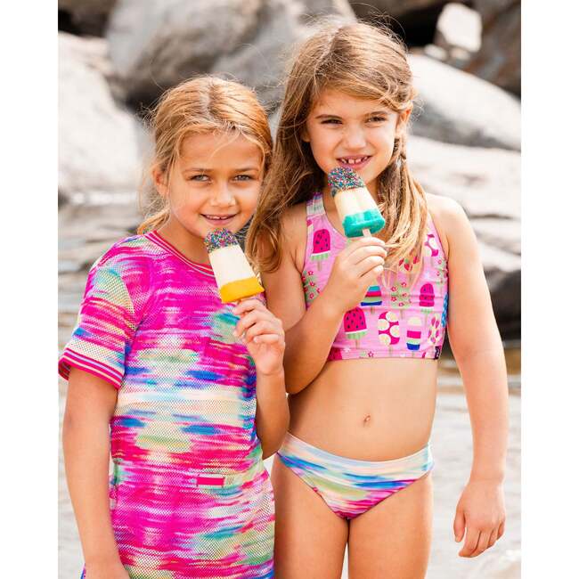 Two-Piece Swimsuit, Multicolored - Two Pieces - 2