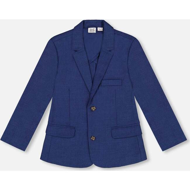 Two Button Blazer, Navy Blue