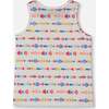 Tank Top With Knots, White And Multicolored Candies - T-Shirts - 3