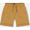 Stretch Twill Short, Tan - Shorts - 1 - thumbnail