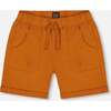 Stretch Twill Short, Vibrant Orange - Shorts - 1 - thumbnail