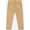 Stretch Twill Pants, Light Golden Beige - Pants - 4