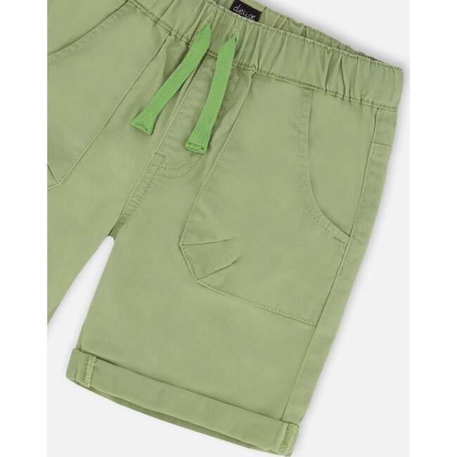 Stretch Twill Short, Green - Shorts - 5