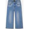 Wide Leg Jeans, Denim Blue - Jeans - 1 - thumbnail