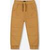 Stretch Twill Jogger Pant, Tan - Pants - 1 - thumbnail