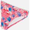 Two-Piece Swimsuit With Frills, Candy Pink And Pink Flamingo - Two Pieces - 5