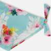 Two-Piece Swimsuit, Turquoise And Pink Flowers - Two Pieces - 6