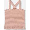 Smocked Tank Top, Light Old Pink - T-Shirts - 1 - thumbnail
