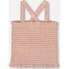Smocked Tank Top, Light Old Pink - T-Shirts - 3