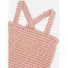 Smocked Tank Top, Light Old Pink - T-Shirts - 4