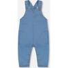 Sleeveless Denim Overalls, Jeans Blue - Overalls - 1 - thumbnail