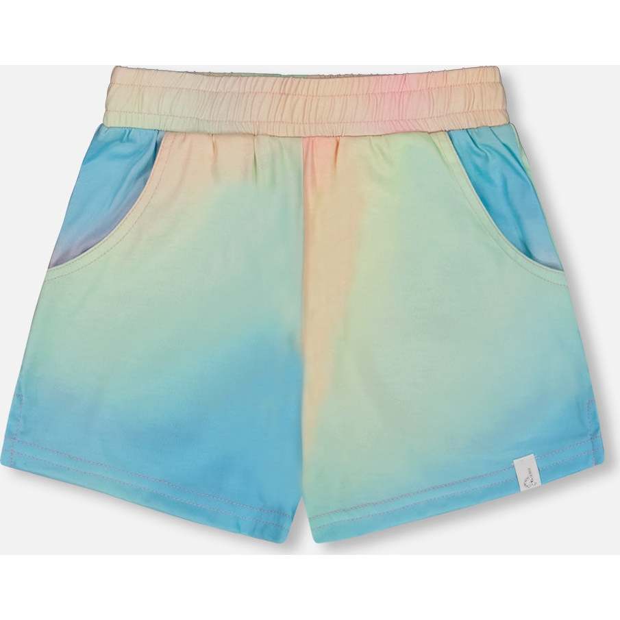 Short, Multicolored Tie Dye - Shorts - 1