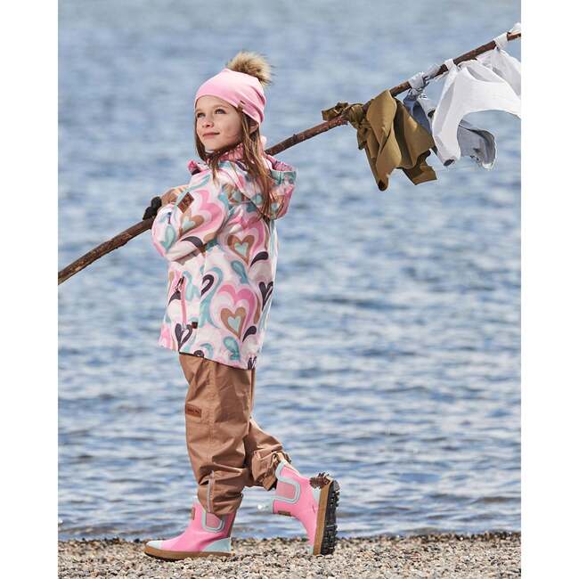 Short Rain Boots, Pink - Rain Boots - 2