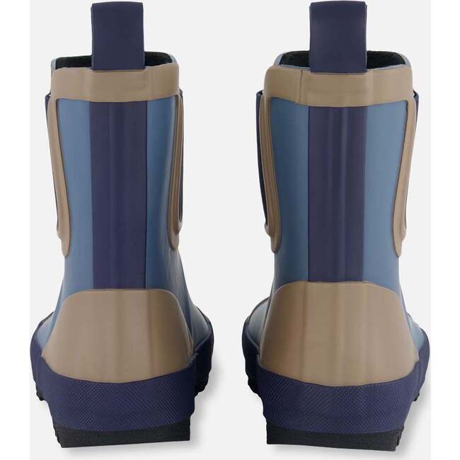 Short Rain Boots, Blue - Rain Boots - 5