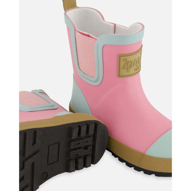 Short Rain Boots, Pink - Rain Boots - 5