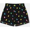 Short, Black And Multicolored Gummies - Shorts - 3