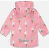 Rain Jacket, Pink With Cone - Jackets - 3