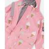 Rain Jacket, Pink With Cone - Jackets - 4