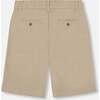 Slant Pocket Bermuda Shorts, Light Taupe - Shorts - 4