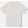 Short Sleeve Polo Shirt, White - Polo Shirts - 3