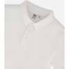 Short Sleeve Polo Shirt, White - Polo Shirts - 4