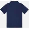 Short Sleeve Polo Shirt, Navy Blue - Polo Shirts - 4