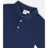 Short Sleeve Polo Shirt, Navy Blue - Polo Shirts - 5