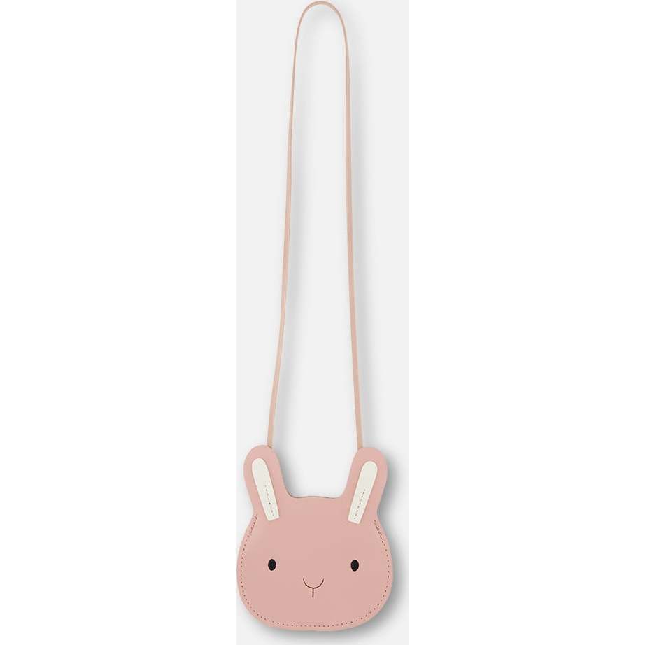 Rabbit Crossbody Bag, Soft Pink - Bags - 1
