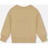 Pullover Graphic Sweatshirt, Beige - Sweatshirts - 3