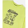 Pullover Graphic Sweatshirt, Lime Green - Sweatshirts - 5