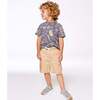 Parachute Cargo Pocket Shorts, Light Beige - Shorts - 3