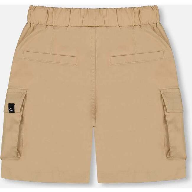 Parachute Cargo Pocket Shorts, Light Beige - Shorts - 4