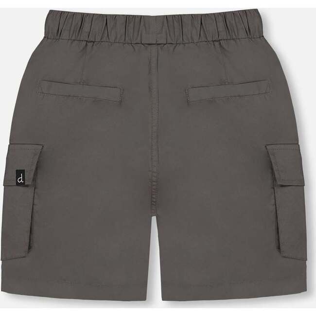 Parachute Cargo Pocket Shorts, Dark Gray - Shorts - 3