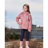 Packable Windbreaker, Small White Flowers On Pale Pink - Jackets - 2