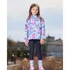 Packable Windbreaker, Butterflies On Multicolored Background - Jackets - 2