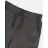 Parachute Cargo Pocket Jogger Pants, Dark Gray - Pants - 4