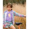 Organic Cotton Tee, Mauve And Yellow Lollipop - T-Shirts - 2