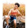 Organic Cotton Tee, Orange Sunset - T-Shirts - 3