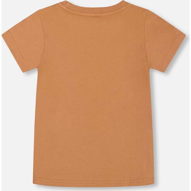 Organic Cotton Tee, Orange Sunset - T-Shirts - 5