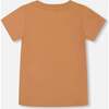 Organic Cotton Tee, Orange Sunset - T-Shirts - 5