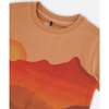 Organic Cotton Tee, Orange Sunset - T-Shirts - 6