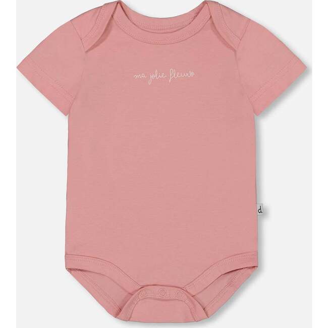 Organic Cotton Onesie, Soft Pink