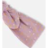 Organic Cotton Headband, Purple With Pear Seeds - Bows - 4