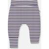 Organic Cotton Evolutive Pant, Striped Navy - Pants - 1 - thumbnail