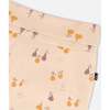 Organic Cotton Evolutive Pant, Peach With Pears Print - Pants - 3