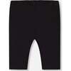 Organic Cotton Biker Short Legging, Black - Leggings - 2