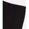 Organic Cotton Biker Short Legging, Black - Leggings - 3