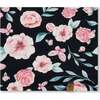 Neck Tube, Pink, Black, And Flowers - Scarves - 1 - thumbnail