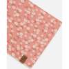 Neck Tube, Small White Flowers On Pale Pink - Scarves - 3