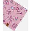 Neck Tube, Lilac And Multicolored Butterfly - Scarves - 3